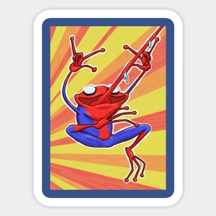 Spiderfrog Sticker